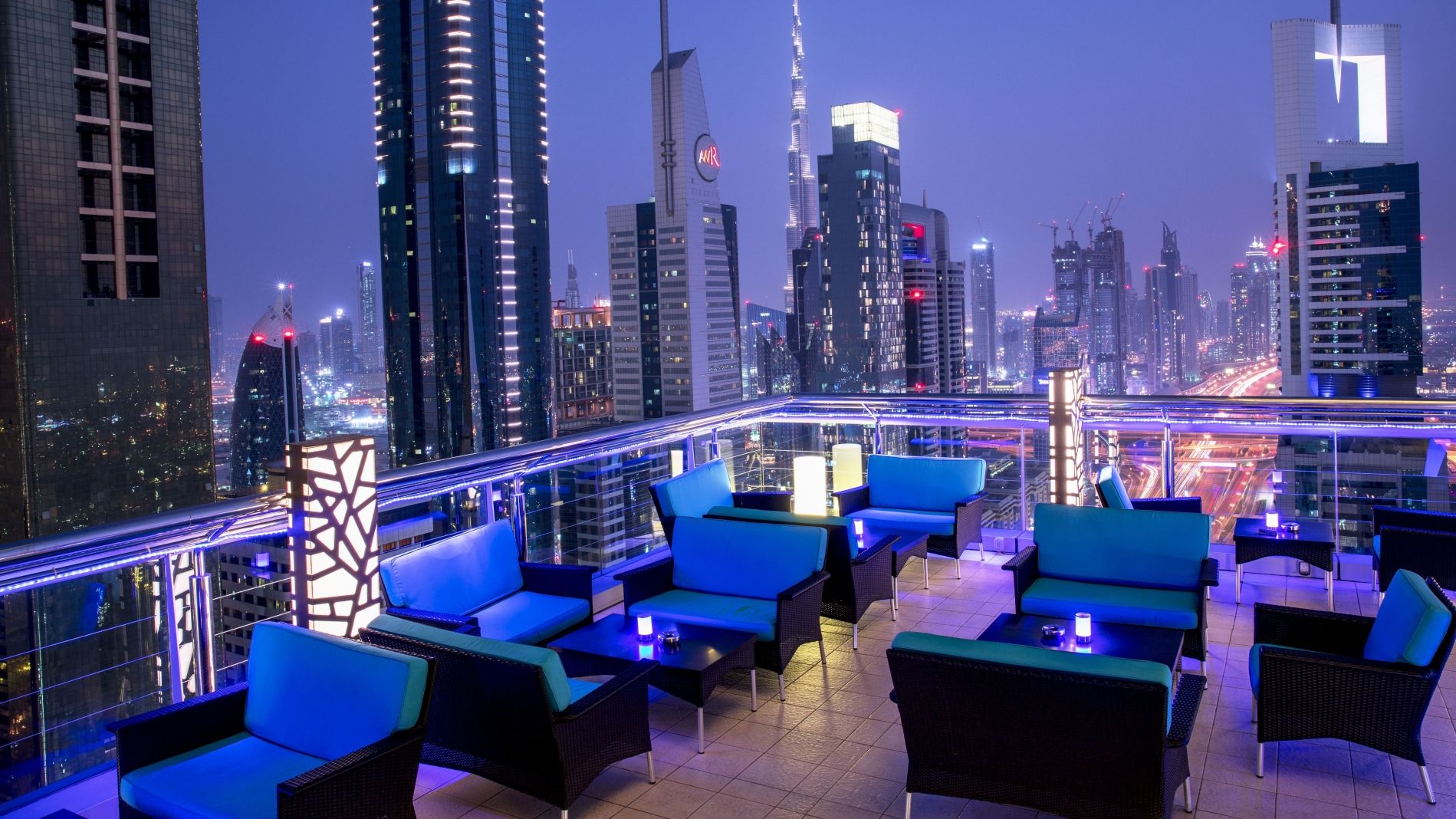 Rooftop Lounge and Bar in Dubai Level 43 Sky Lounge